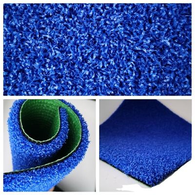 Densität PE Blaue Farbe Außen künstlicher Rasen für Tennisplatz Padelgras zu erschwinglichen Preisen