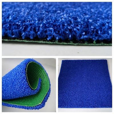 Densität PE Blaue Farbe Außen künstlicher Rasen für Tennisplatz Padelgras zu erschwinglichen Preisen