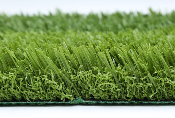PE Nichtfüllstoff 50mm 60mm Grüner Kunststoff Sport synthetischer Rasen für Fußballfeld