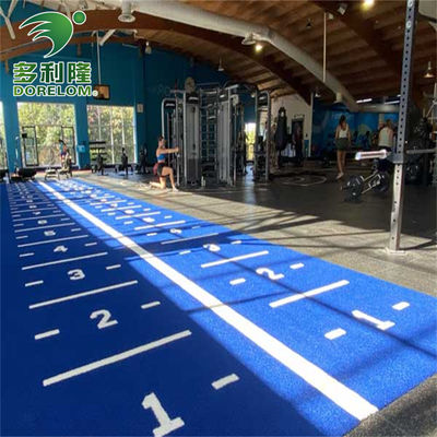 Verbessern Sie Ihr Training mit Dorelom Green Kunstgras Fitnessstudio Fußboden Matte und Schlittenbahn