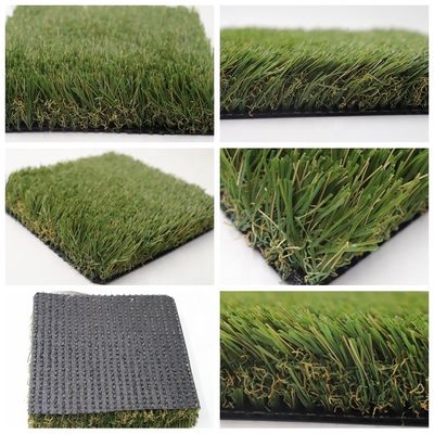 UV-Schutz mit hoher Dichte Kunstgras Grüner Wohnteppich mit 6 mm Füllung