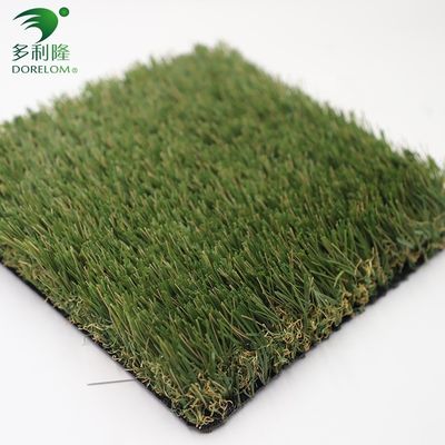 UV-Schutz mit hoher Dichte Kunstgras Grüner Wohnteppich mit 6 mm Füllung