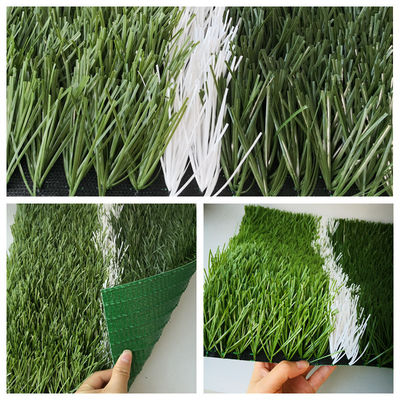 Zertifizierung ISO14001 40 mm/50 mm/60 mm Kunstgras für Fußballfelder Beste Option