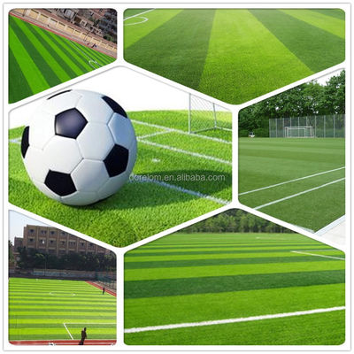Synthetisches Rasen für Fußball Einfach zu installierendes Kunstrasen