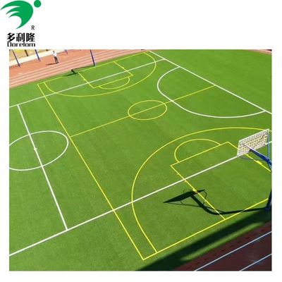 MSDS-geprüftes Fußballfeld Rasen professioneller Qualität Außen künstliches Gras für Fußball