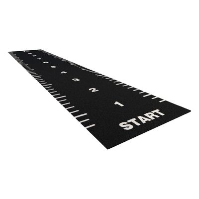 15 mm Pfahlhöhe synthetischer Rasen grüner Grasteppich für Garten- und Fitnessfloor