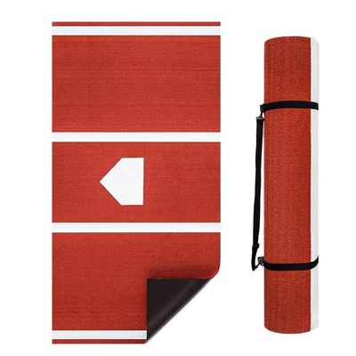 Custom Portable Double PP NET PU Backing Baseball Schlagmatte für die Praxis zu Hause Platte