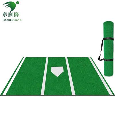 Baseball-Schlägermatte ohne Rutsch Indoor/Outdoor Portable Softball-Schlägermatte mit Heimplatte