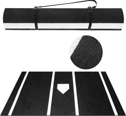 Baseball-Schlägermatte ohne Rutsch Indoor/Outdoor Portable Softball-Schlägermatte mit Heimplatte
