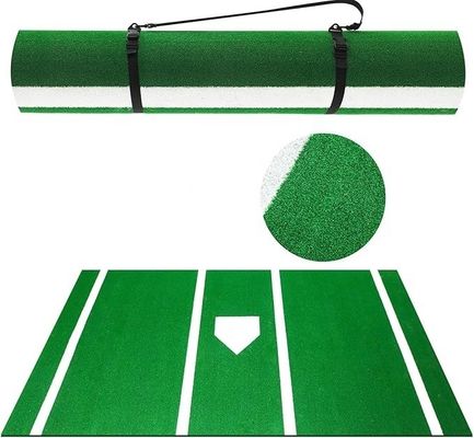 Baseball-Schlägermatte ohne Rutsch Indoor/Outdoor Portable Softball-Schlägermatte mit Heimplatte