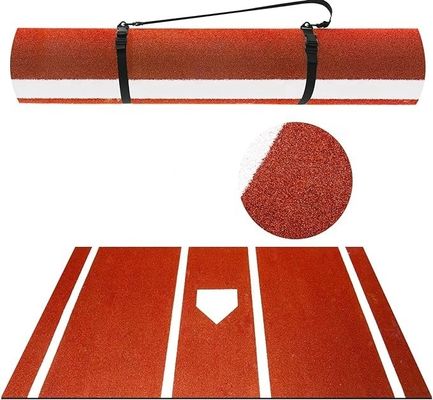 Baseball-Schlägermatte ohne Rutsch Indoor/Outdoor Portable Softball-Schlägermatte mit Heimplatte