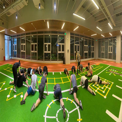 Gymnastik Fitness Fußboden Kunstrasen für den Garten Fußballfeld Gym Synthetisches Gras