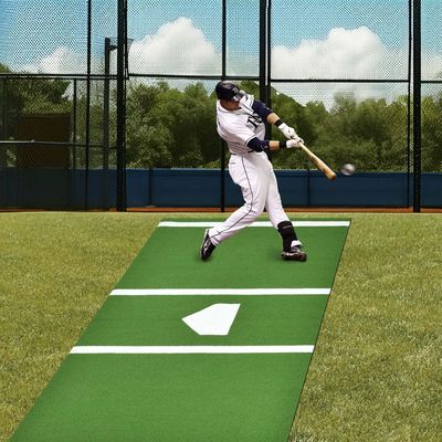 PE Monofilament PP Lockenfaser Batting Mat Regulierung Größe Rasen für Indoor Outdoor