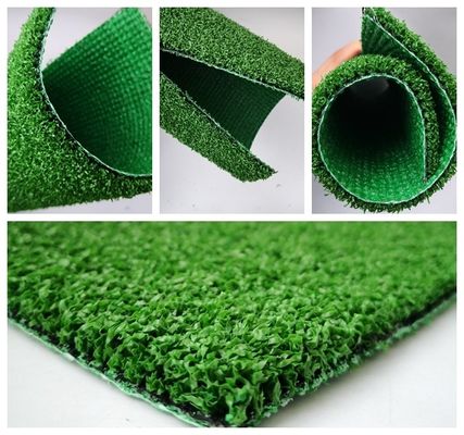 15 mm Pfahlhöhe Kunstgras Teppich Roll für Fußball Fußball Stadion Feld