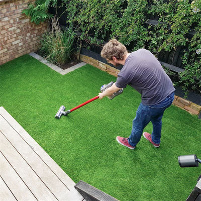 Natürlich aussehendes künstliches Gras für Garten Hintergrund und Haustiere 2m/4m*25m 3/8inches Gewicht