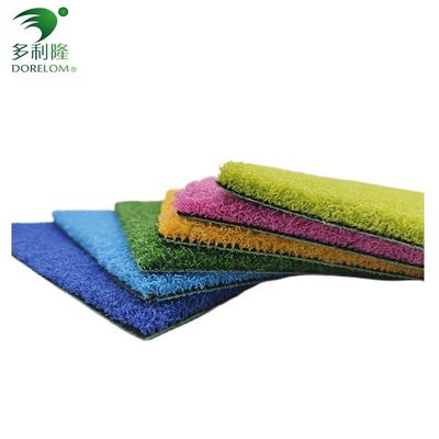 3/16&quot; Künstliches Gras für Fitness-Boden Grün Rot Schwarz Blau Weiß Rosa