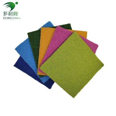 3/16&quot; Künstliches Gras für Fitness-Boden Grün Rot Schwarz Blau Weiß Rosa