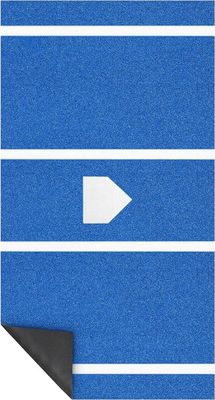 Portable Home Plate Hitting Mat mit rutschfestem Design und PE-Monofilament aus PP-Wirbelfasern