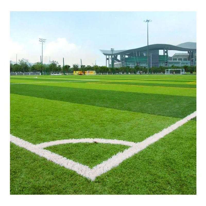 Dauerhafter 5/8 Zoll großer Kunstrasenteppich für Fußball und Fußballplatz