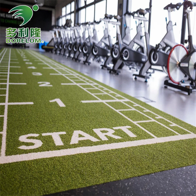 Verbessern Sie Ihr Training mit Dorelom Green Kunstgras Fitnessstudio Fußboden Matte und Schlittenbahn