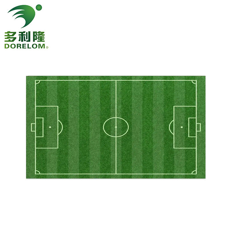 Monofilament PE Outdoor Fußballfeld Gras mit hoher Dichte mit 16/10cm Stichrate