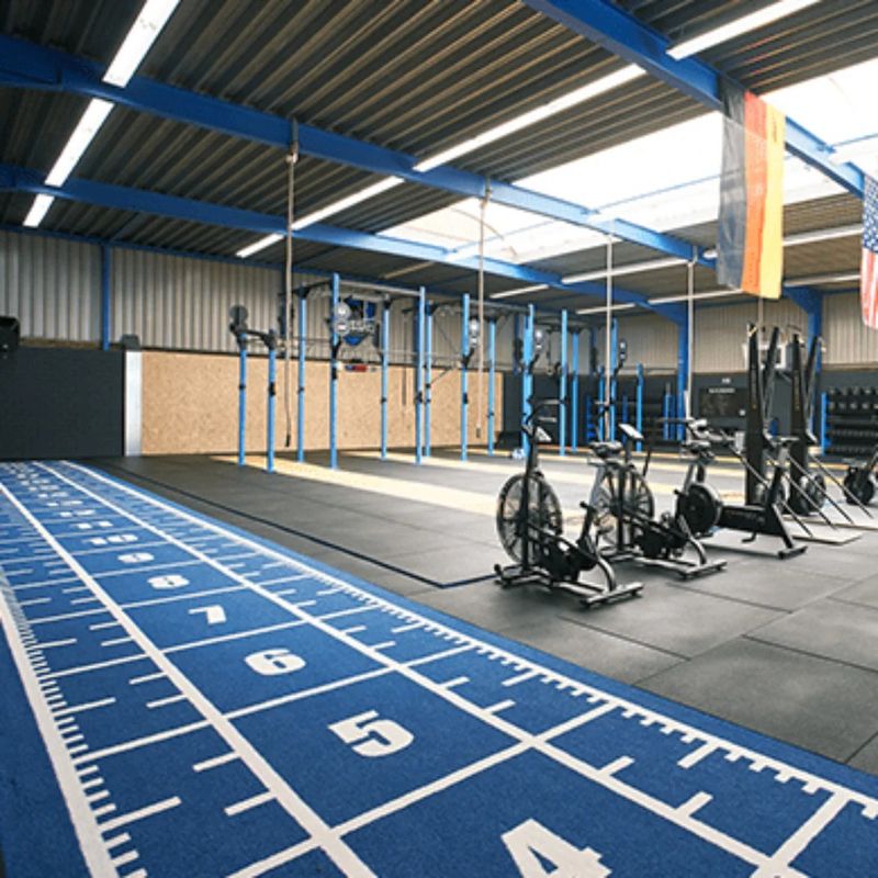 CE ISO9001 ISO14001 Zertifiziert Dorelom Training Athletic Turf Mat für Fitness-Boden