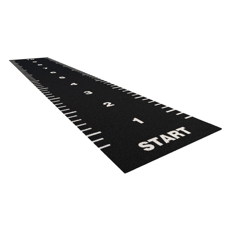 15 mm Pfahlhöhe Gym-Schlittenboden mit Sport-Künstlichem Gras und individuellem Logo